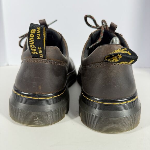 Vtg  Dr. Martens Men\'s Reeder Crazy Horse Brown Leather Utility Shoe Size 12 US main image 7